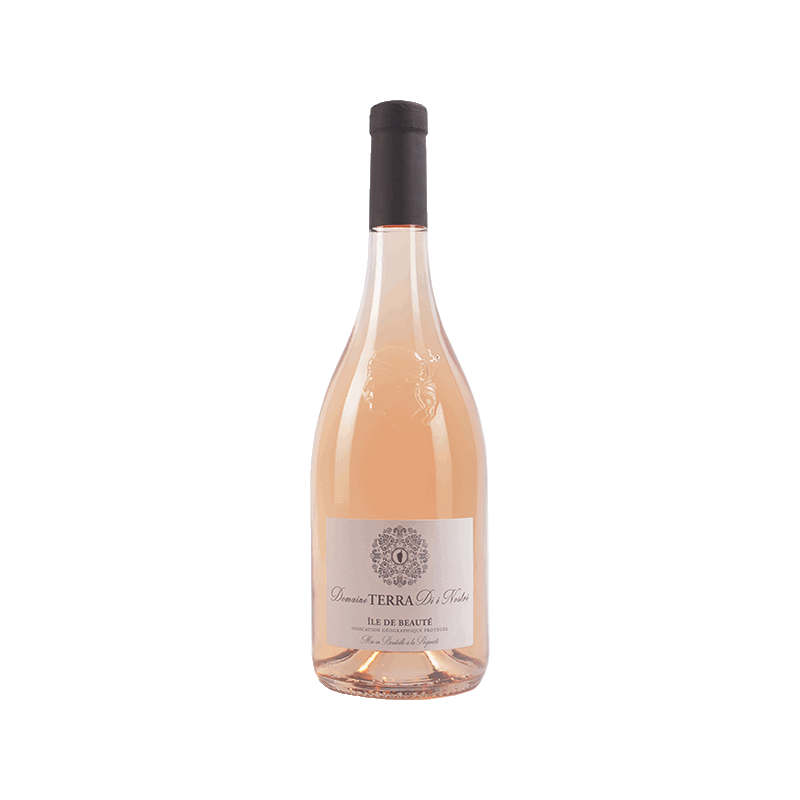 Vin rosé corse vegan sec - IGP Île de Beauté - Terra di I Nostri - Cuvée Sciaccarellu - Syrah