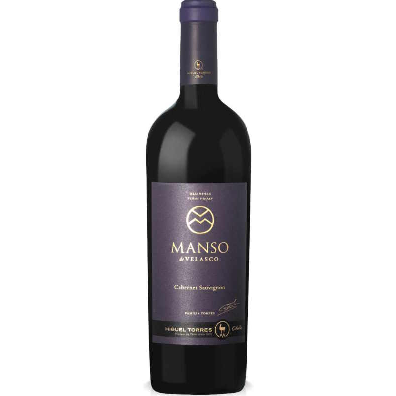 Vin rouge chilien bio et vegan - DO Curicó Valley - Miguel Torres - Cuvée Manso de Velasco Viñas Viejas - Cabernet Sauvignon