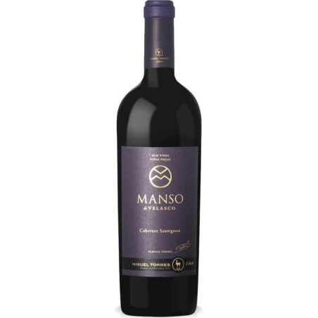 Vin rouge chilien bio et vegan - DO Curicó Valley - Miguel Torres - Cuvée Manso de Velasco Viñas Viejas - Cabernet Sauvignon