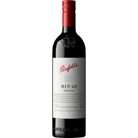 Vin rouge australien - South Australia - Penfolds - Cuvée Bin 28 Shiraz