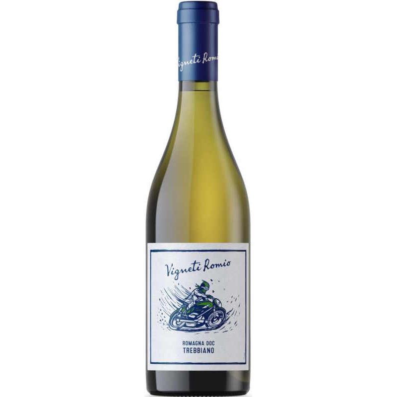 Vin blanc italien sec - Émilie-Romagne - DOC Romagna - Vigneti Romio - Cuvée Trebbiano