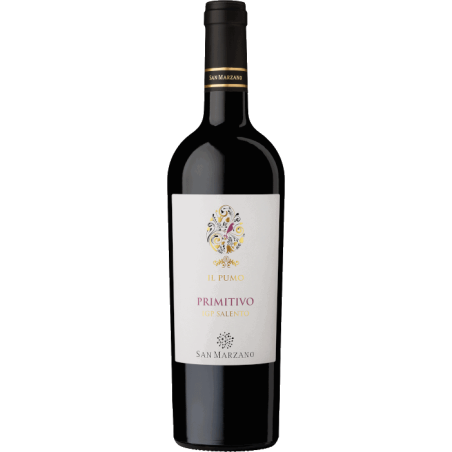 Vin rouge italien - Pouilles - IGP Salento - Cantine San Marzano - Cuvée Il Pumo - Primitivo