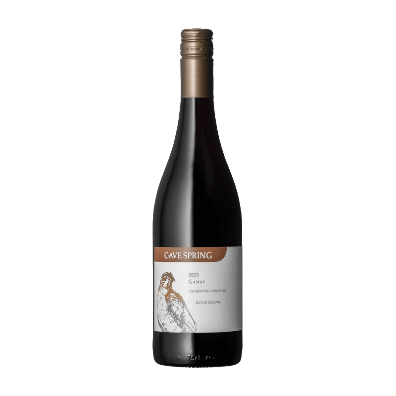 Vin rouge canadien vegan - Ontario - VQA Beamsville Bench - Cave Spring - Cuvée Gamay