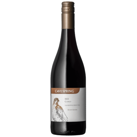 Vin rouge canadien vegan - Ontario - VQA Beamsville Bench - Cave Spring - Cuvée Gamay