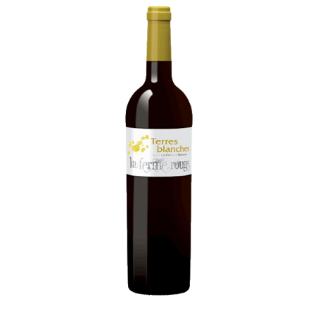 Vin blanc marocain sec - AOC Les Côtes de Rommani - Château La Ferme Rouge - Cuvée Terre Blanche