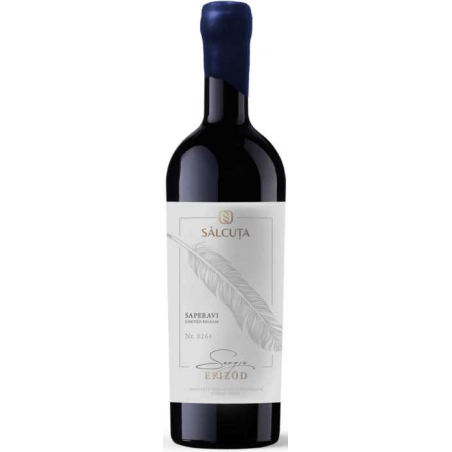 Vin rouge moldave - IGP Ștefan Vodă Region - Salcuta Winery - Cuvée Epizod - Saperavi