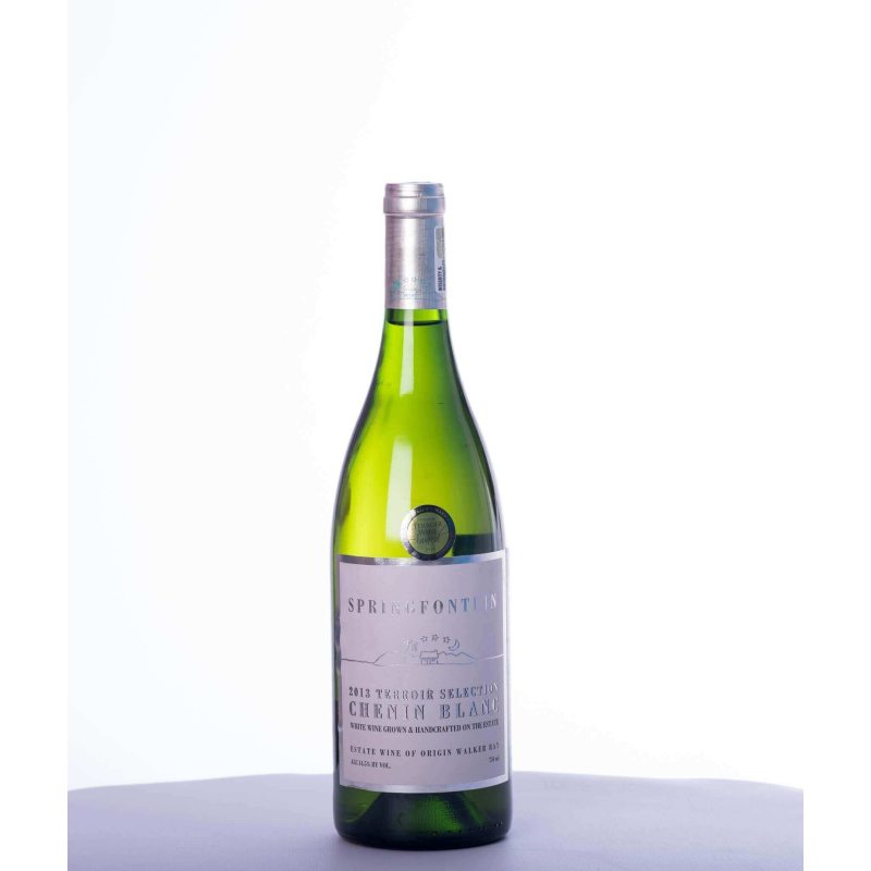 Vin blanc sud-africain sec bio et vegan - Walker Bay - Domaine Springfontein - Cuvée Terroir Selection - Chenin Blanc