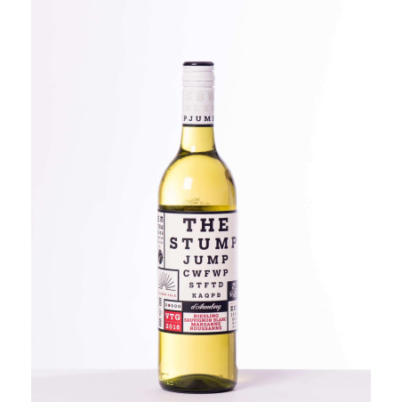 Vin blanc australien bio sec - South Australia McLaren Vale - d'Arenberg - Cuvée The Stump Jump White Blend