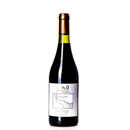 Vin rouge Uruguay - Colonia Region - Bodega Familia Irurtia - Cuvée Km.0 Río de la Plata Reserva - Pinot Noir