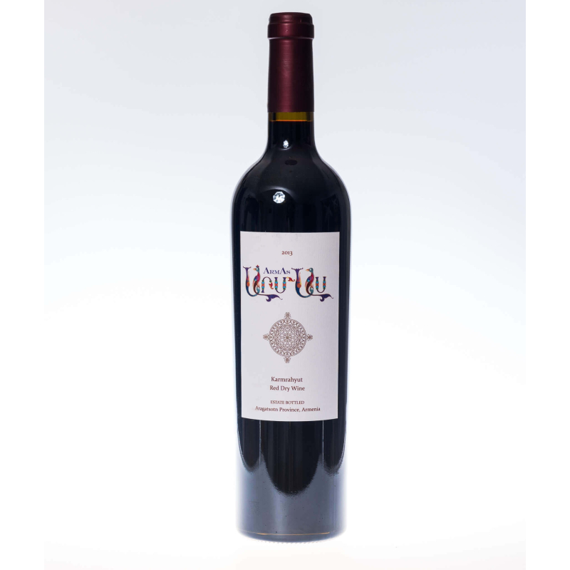 Vin rouge arménien - Aragatsotn Region - ArmAs - Cuvée Karmrahyut
