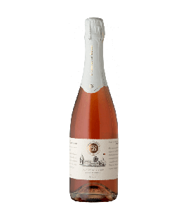 Vin pétillant rosé belge bio - AOP Crémant de Wallonie - Château de Bioul - Cuvée Brut des Houillères