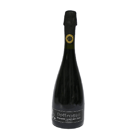 Vin rouge pétillant italien doux - DOC Reggiano Lambrusco - Medici Ermete - Cuvée Dolce Pettirosso