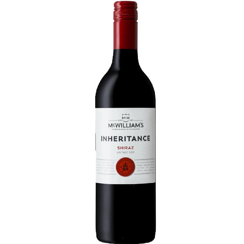 Vin rouge australien - Nouvelle Galles du Sud Riverina - McWilliams - Cuvée Inheritance Shiraz