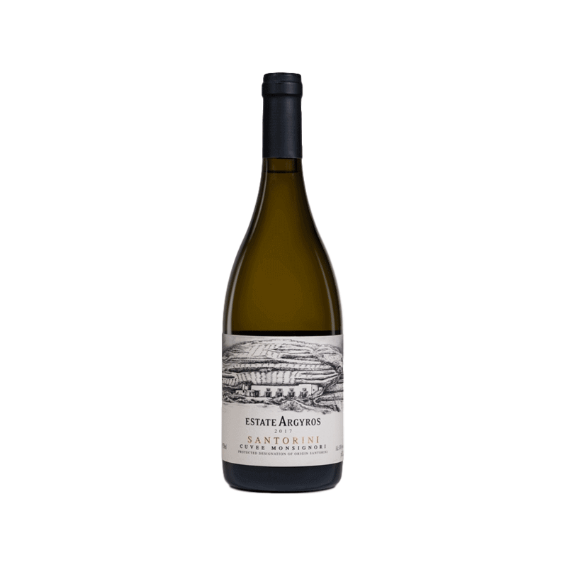 Vin blanc grec sec - AOP Santorin - Argyros Estate - Cuvée Monsignori - Assyrtiko