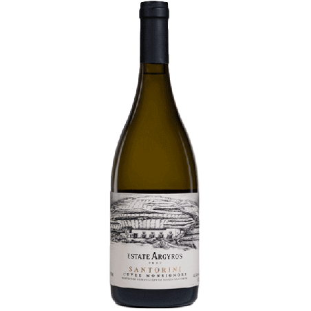 Vin blanc grec sec - AOP Santorin - Argyros Estate - Cuvée Monsignori - Assyrtiko