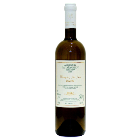Vin blanc grec bio sec - IGP Corinthe - Papaioannou Estate - Cuvée Assyrtiko (élevage en fûts)