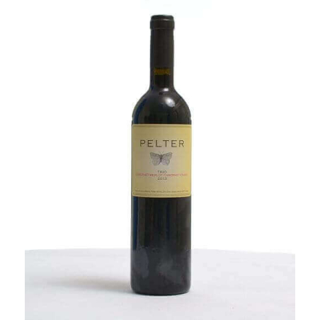 Vin rouge du plateau du Golan (colonie israélienne) - Maison Pelter - Cuvée Trio