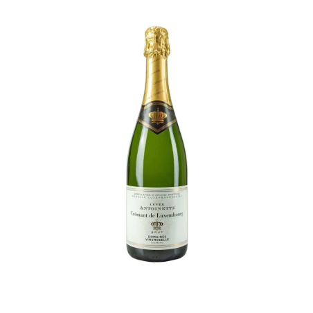 Vin pétillant luxembourgeois - AOP Crémant du Luxembourg - Domaines Vinsmoselle - Cuvée Antoinette Brut Extra