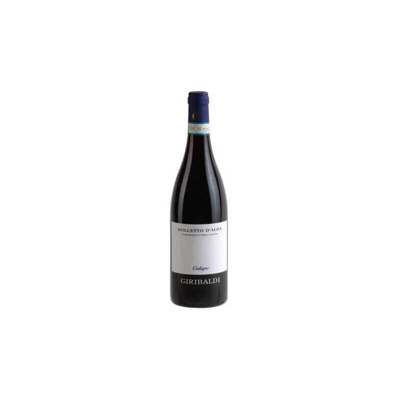 Vin rouge italien bio Piémont - DOC Dolcetto d'Alba - Domaine Mario Giribaldi - Cuvée Calùpo - Dolcetto
