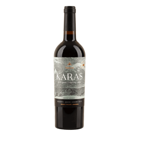 Vin rouge arménien - Ararat Valley - Karas - Cuvée Karas Reserve (Amphore)