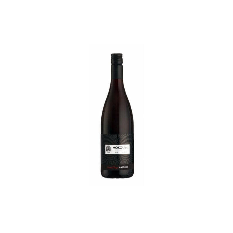 Vin rouge Nouvelle-Zélande bio - Marlborough - Boutinot - Cuvée Moko Black - Pinot Noir