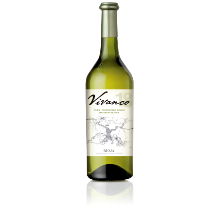 Vin blanc espagnol sec - DOC Rioja - Bodegas Vivanco - Cuvée Blanco - Viura / Tempranillo Blanc / Maturana Blanca