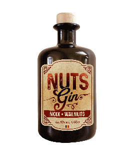 Gin belge - Pr. de Luxembourg - Ardenne Addict - Nut’s Gin aux noix