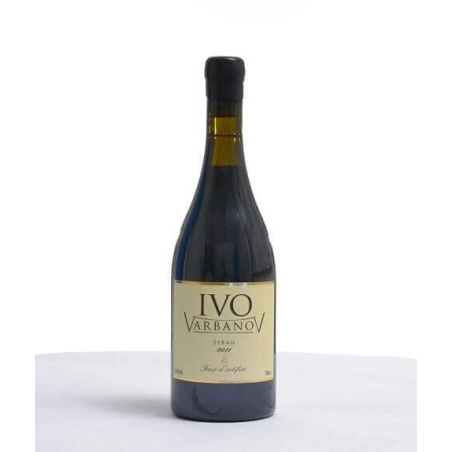 Vin rouge bulgare - Thracian Valley - Ivo Varbanov - Cuvée Rhapsody in Blue - Syrah