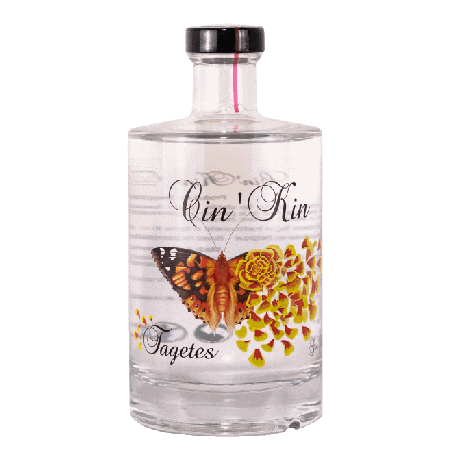 Liqueur belge - Pr. de Namur - Cin'Kin Liqueur - Fleurs de Tagetes Patula