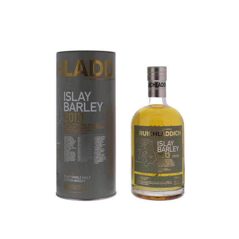 Whisky écossais - Islay Island - Bruichladdich Distillery - Islay Barley 2013 + Coffret