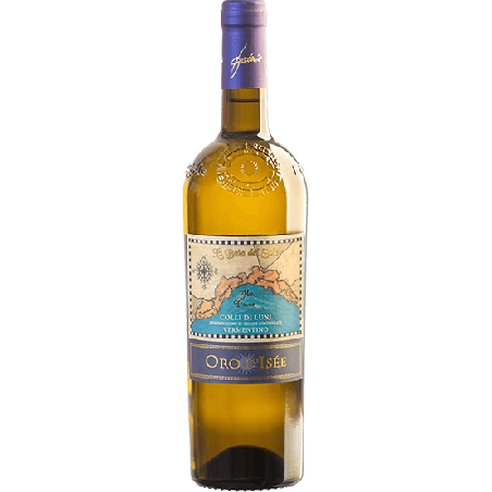Vin blanc italien sec - DOC Colli di Luni - Cantine Federici - Cuvée Oro d'Isée - Vermentino