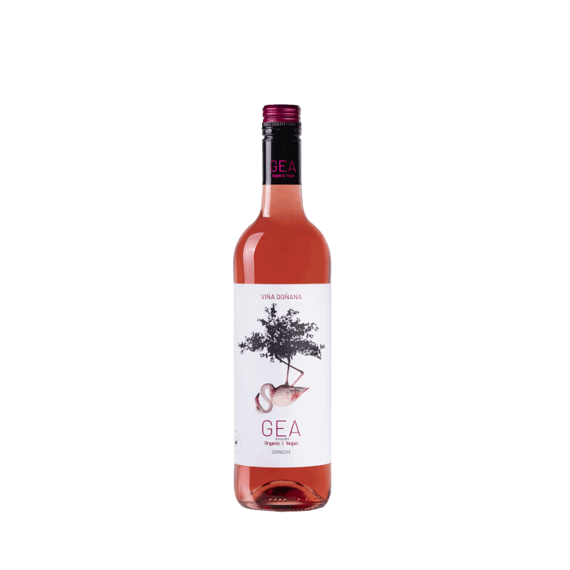 Vin rosé espagnol bio sec - IGP Vinos de la Tierra de Castilla - Bodegas Alcardet - Cuvée Gea Grenache Viña Doñana