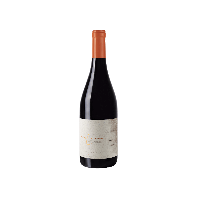 Vin rouge espagnol bio - DO La Mancha - Bodegas Alcardet - Cuvée Natura Red - Tempranillo Fût Non Filtré