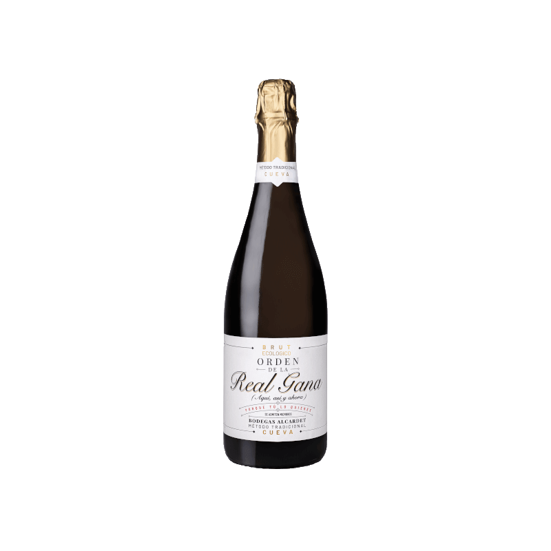 Vin pétillant espagnol bio - Bodegas Alcardet - Cuvée Real Gana Brut - Méthode traditionnelle