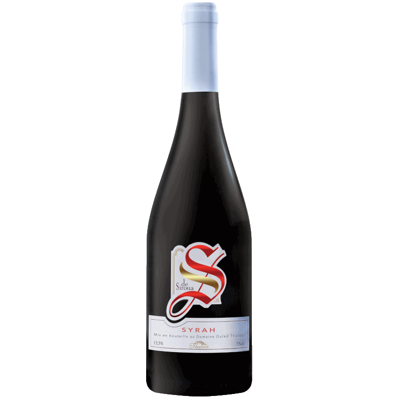 Vin rouge marocain - Domaine Ouled Thaleb - S de Siroua