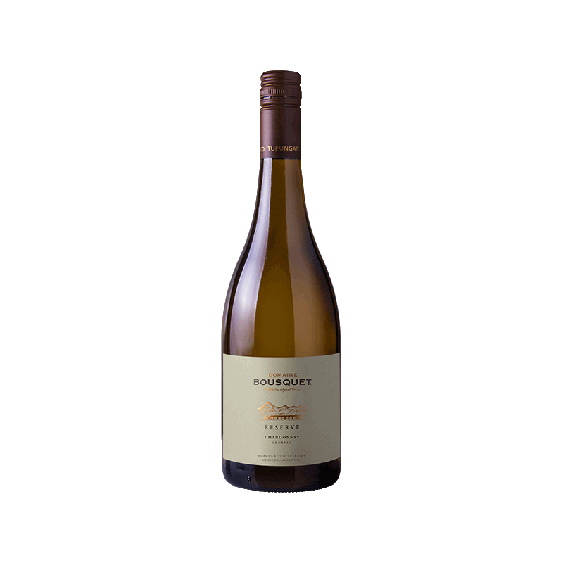Vin blanc argentin sec bio - Uco Valley - Domaine Bousquet - Cuvée Chardonnay Reserve
