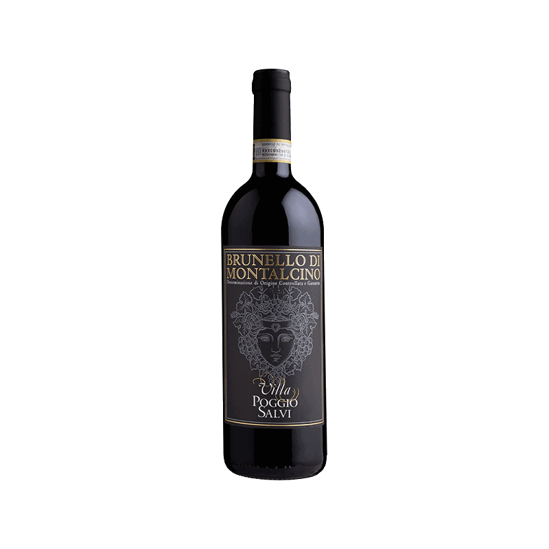 Vin rouge italien - DOCG Brunello di Montalcino - Villa Poggio Salvi - Cuvée Sangiovese