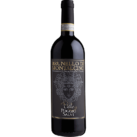 Vin rouge italien - DOCG Brunello di Montalcino - Villa Poggio Salvi - Cuvée Sangiovese