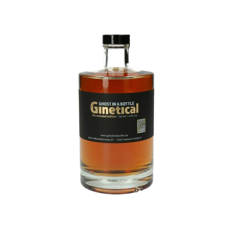 Gin belge - Pr. du Brabant Flamand - Ghost in a Bottle - Ginetical Wooded Gin
