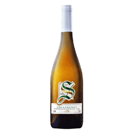 Vin blanc marocain sec - AOG Zenata - Domaine des Ouled Thaleb - Cuvée S de Siroua Chardonnay