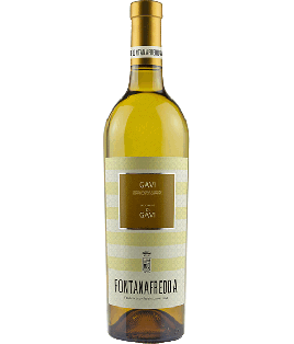 Vin blanc italien sec - DOCG del Comune di Gavi - Cantine Fontanafredda - Cuvée Gavi Cortese