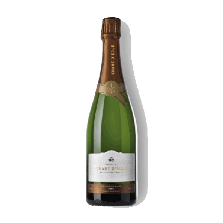 Vin pétillant belge - Pr. de Hainaut - Chant d’Eole - Cuvée Brut Blanc de Blancs