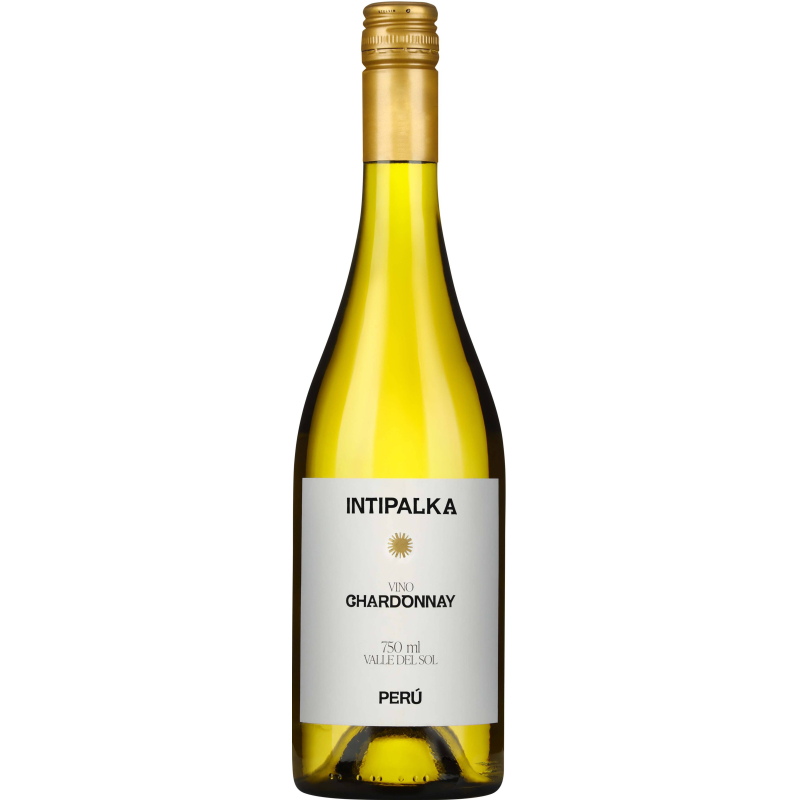 Vin blanc péruvien sec - Ica Valley - Intipalka - Cuvée Chardonnay