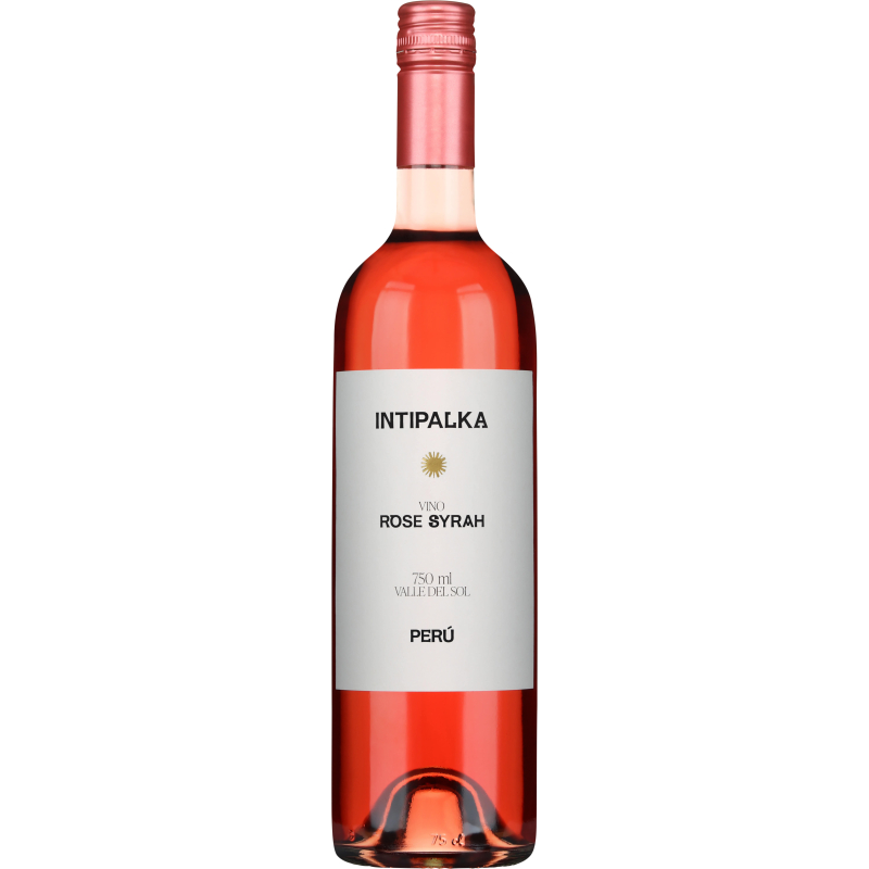 Vin rosé péruvien sec - Ica Valley - Intipalka - Cuvée Rosé Syrah
