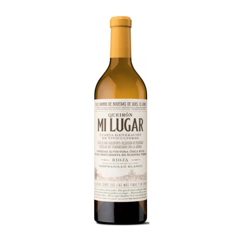 Vin blanc espagnol sec - DOC Rioja - Bodegas Queirón - Cuvée Mi Lugar - Tempranillo blanco