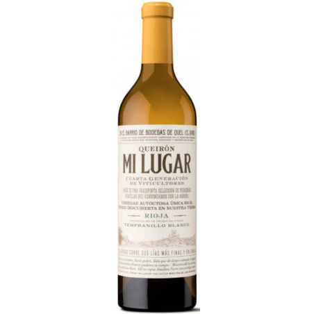 Vin blanc espagnol sec - DOC Rioja - Bodegas Queirón - Cuvée Mi Lugar - Tempranillo blanco