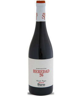 Vin rouge espagnol - Castille-et-León - DO Bierzo - Bodega Heredad Moran & López - Cuvée Heredad 26 Mencía Roble