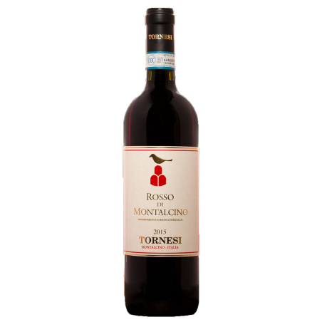 Vin rouge italien - Toscane - DOC Rosso di Montalcino - Casa Tornesi - Cuvée Sangiovese
