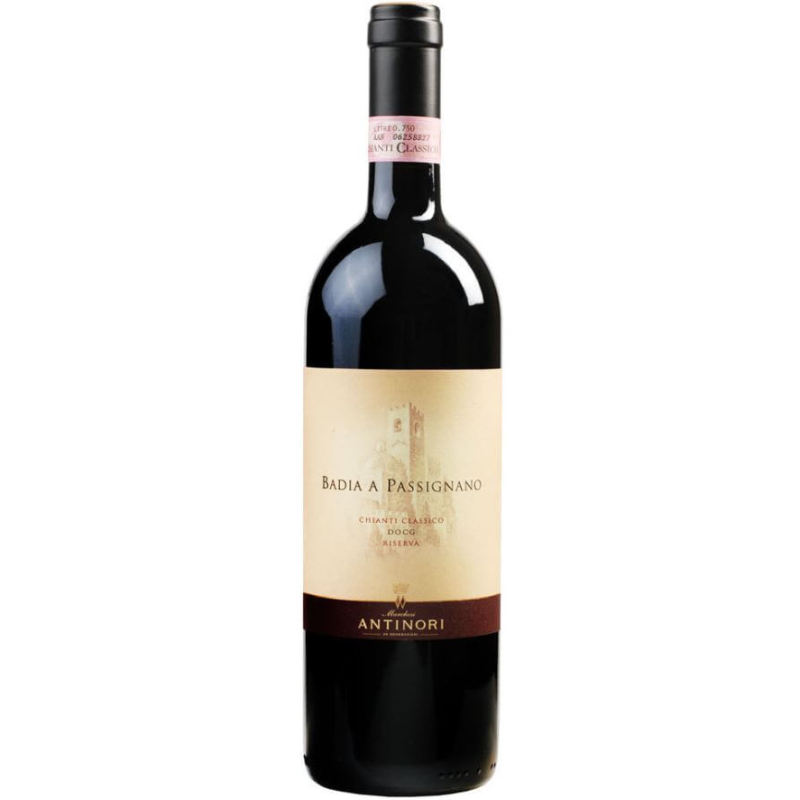Vin rouge italien - Toscane - DOCG Chianti Classico Gran Selezione - Famiglia Antinori - Cuvée Badia a Passignano - Sangiovese