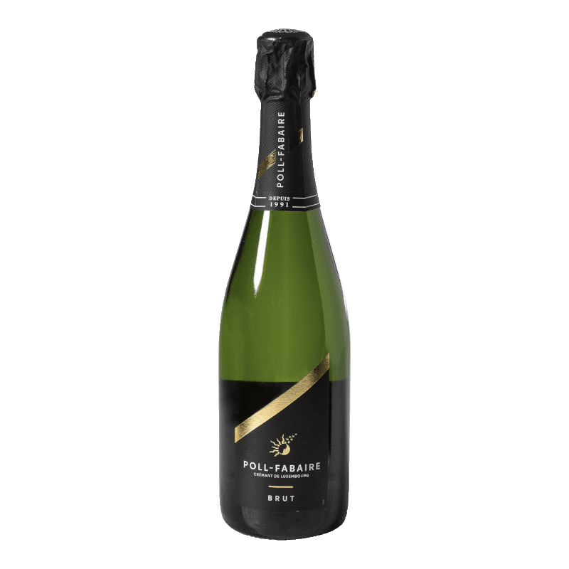 Vin pétillant luxembourgeois - AOP Crémant du Luxembourg - Domaines Vinsmoselle - Cuvée Poll-Fabaire Brut